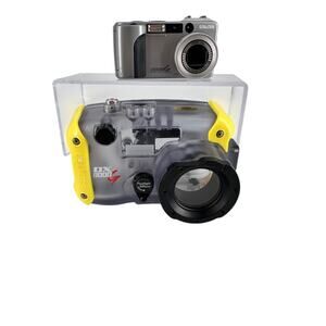 Vintage Sea&Sea DX-8000G 8MP Digital Camera w/ Underwater Housing – Working